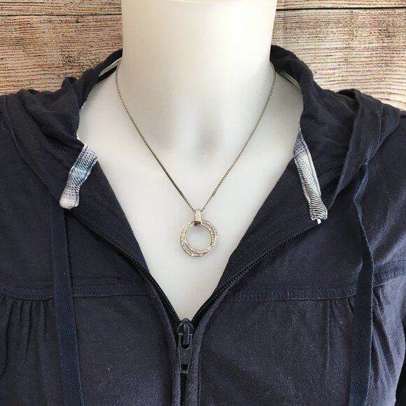 Thyme Blue Hoodie size Med - R-28 - Picture 5 of 8